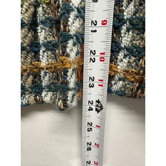 Trisha Tyler Vintage Plaid Wool Blend Jacket Medium Korea Old Money Retro Y2K - Picture 5 of 9